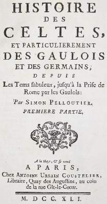Bild Nr.1: 124-276 Pelloutier,S.: (Alte Drucke, Handschriften und Theologie)
