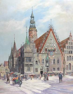 Bild Nr.1: 124-2782 Breslau.: (Ausland, Polen)