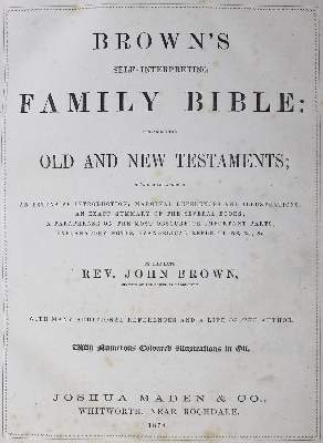 Bild Nr.2: 124-28 Biblia Anglica.: (Bibeln)