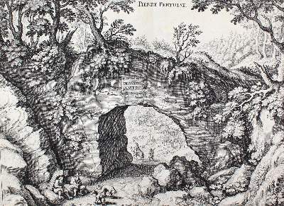 Bild Nr.1: 124-2804 Römischer Felstunnel.: (Ausland, Schweiz)