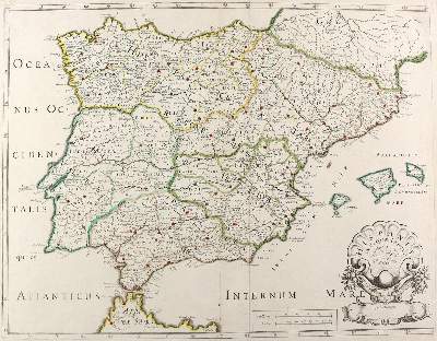 Bild Nr.1: 124-2810 Hispaniae antiquae tabula.: (Ausland, Spanien)