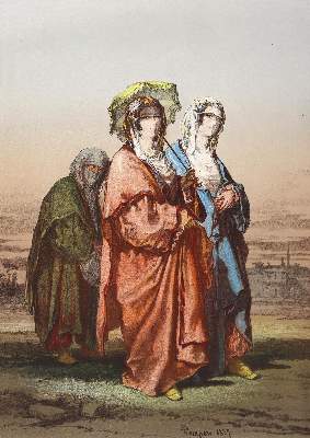 Bild Nr.1: 124-2836 Türkische Damen beim Spaziergang.: (Ausland, Türkei)