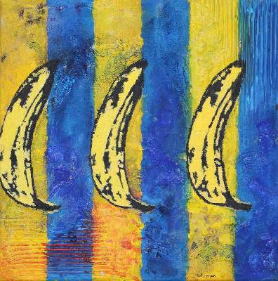 Bild Nr.1: 124-2901 Bananen.: (Künstlergraphik)