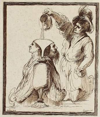 Bild Nr.1: 124-2902 Barbierei, Giovanni Francesco gen. Il Guercino: (Künstlergraphik)