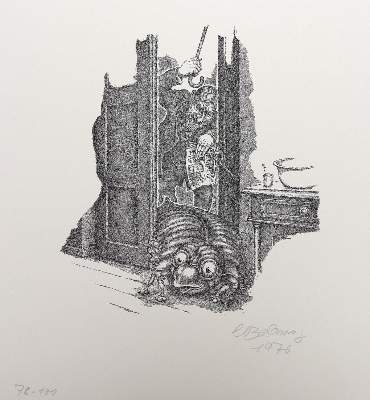 Bild Nr.2: 124-2905 Bartning, Carl Otto: (Künstlergraphik)