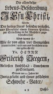 Bild Nr.1: 124-306 Sandhagen,C.H.: (Alte Drucke, Handschriften und Theologie)