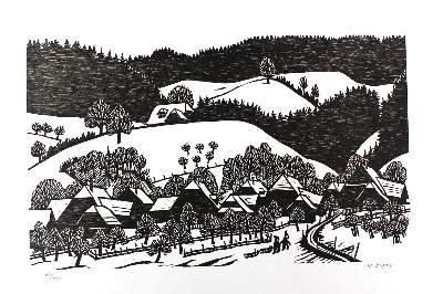 Bild Nr.1: 124-3147 Engel, Willy: (Künstlergraphik)