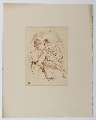 Bild Nr.3: 124-3159 Gerhard,E.: (Künstlergraphik, Erotika - Galantes)