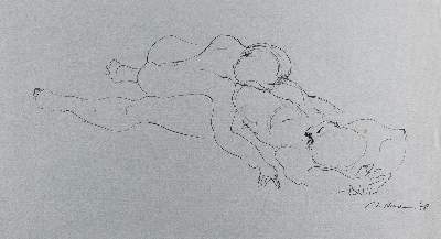 Bild Nr.3: 124-3171 Schaar, Ingrid: (Künstlergraphik, Erotika - Galantes)