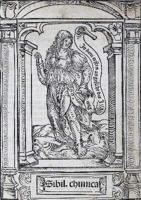 Bild Nr.5: 124-319 Sibyllae.: (Alte Drucke, Handschriften und Theologie)