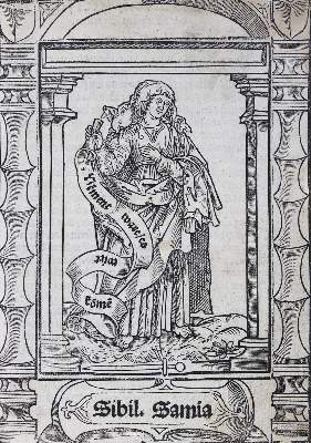 Bild Nr.6: 124-319 Sibyllae.: (Alte Drucke, Handschriften und Theologie)