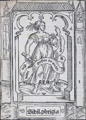 Bild Nr.9: 124-319 Sibyllae.: (Alte Drucke, Handschriften und Theologie)