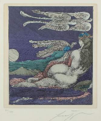 Bild Nr.1: 124-3228 Fuchs, Ernst: (Künstlergraphik)