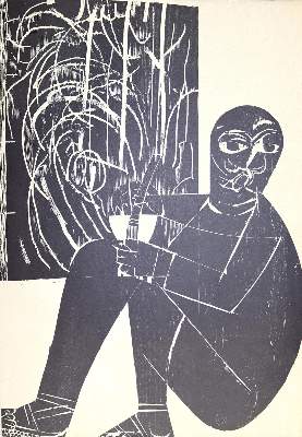 Bild Nr.4: 124-3268 Grieshaber, Hans Andreas Paul: (Künstlergraphik)