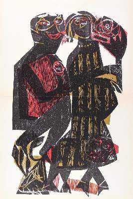Bild Nr.2: 124-3269 Grieshaber, HAP: (Künstlergraphik)