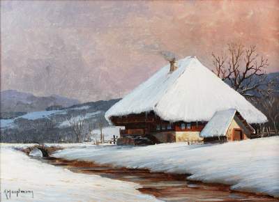 Bild Nr.1: 124-3309 Hauptmann, Karl: (Künstlergraphik)