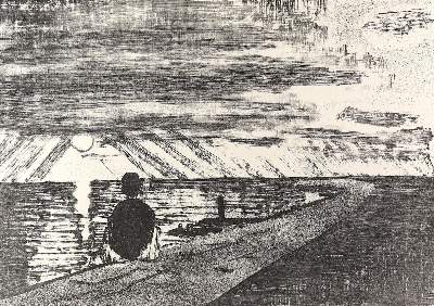 Bild Nr.4: 124-3312 Heckel, Erich: (Künstlergraphik)