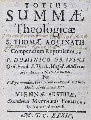 Bild Nr.1: 124-336 Thomas von Aquin.: (Alte Drucke, Handschriften und Theologie)