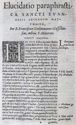 Bild Nr.2: 124-340 Titelmann,F.: (Alte Drucke, Handschriften und Theologie)
