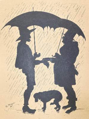 Bild Nr.1: 124-3419 Kühner, S.I.: (Künstlergraphik, Karikatur)