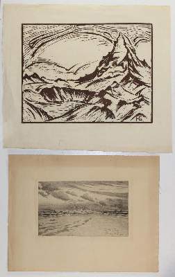 Bild Nr.7: 124-3522 Konvolut: (Künstlergraphik)
