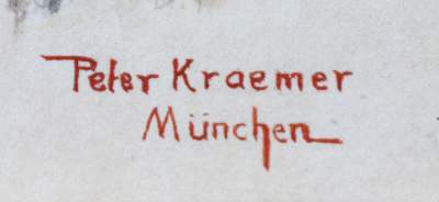 Bild Nr.2: 124-3549 Krämer, Peter II: (Künstlergraphik)
