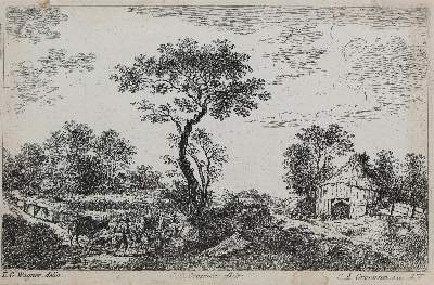 Bild Nr.3: 124-3571 Landschaften.: (Künstlergraphik)