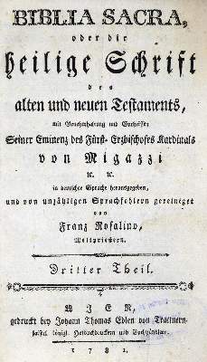 Bild Nr.2: 124-36 Biblia germanica.: (Bibeln)
