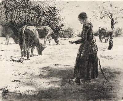 Bild Nr.1: 124-3608 Liebermann, Max.: (Künstlergraphik)