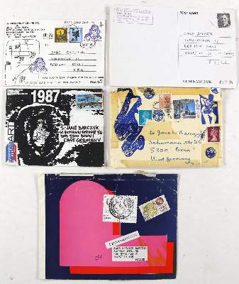 Bild Nr.1: 124-3629 Sammlung von: (Künstlergraphik, Mail Art)