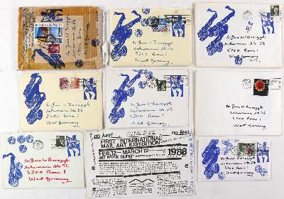 Bild Nr.3: 124-3629 Sammlung von: (Künstlergraphik, Mail Art)