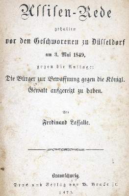 Bild Nr.1: 124-368 Lassalle,F.: (Sozialismus)