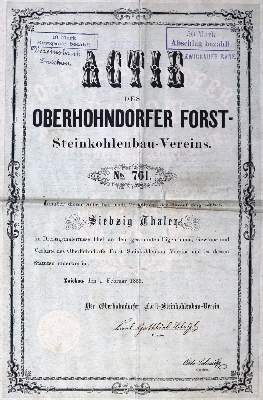 Bild Nr.1: 124-369 Actie: (Wirtschaft, Aktien)