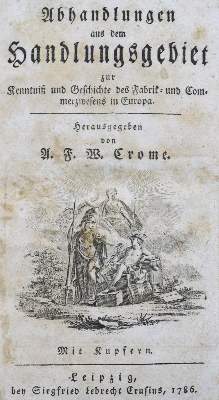 Bild Nr.1: 124-370 Crome,A.F.W. (Hrsg.).: (Wirtschaft)