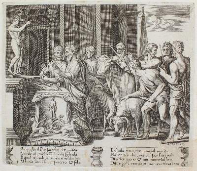 Bild Nr.3: 124-3723 Musi, Agostino dei (gen. Agostino Veneziano,: (Künstlergraphik)