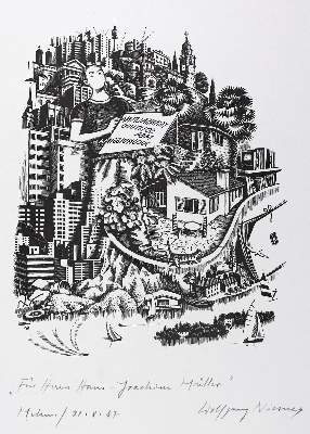 Bild Nr.1: 124-3734 Niesner, Wolfgang: (Künstlergraphik)