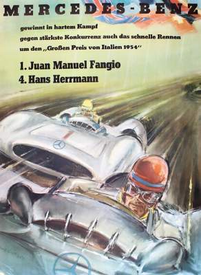 Bild Nr.1: 124-3805 Liska, Hans: (Künstlergraphik, Plakate, Mercedes-Benz)