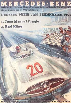 Bild Nr.3: 124-3806 Liska, Hans: (Künstlergraphik, Plakate, Mercedes-Benz)