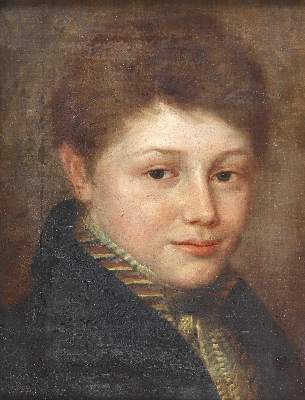 Bild Nr.1: 124-3838 Portrait.: (Künstlergraphik, Portrait)