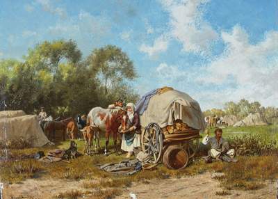 Bild Nr.1: 124-3858 Quaglio, Franz: (Künstlergraphik)