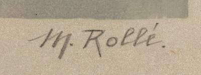 Bild Nr.2: 124-3916 Rollé, Marie: (Künstlergraphik)