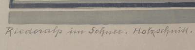 Bild Nr.3: 124-3916 Rollé, Marie: (Künstlergraphik)