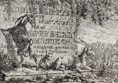 Bild Nr.2: 124-3920 Roos, Joseph: (Künstlergraphik)