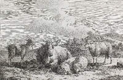 Bild Nr.3: 124-3920 Roos, Joseph: (Künstlergraphik)