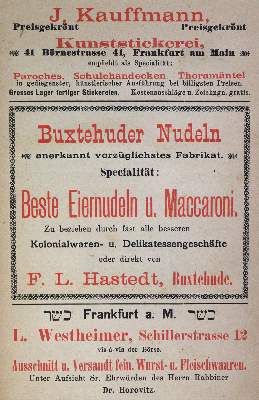Bild Nr.1: 124-405 Wolf,R.: (Judaica)