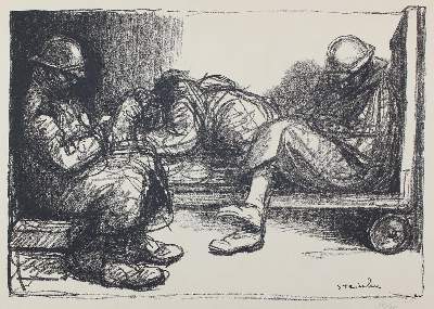 Bild Nr.2: 124-4056 Steinlen, Théophile Alexandre: (Künstlergraphik)