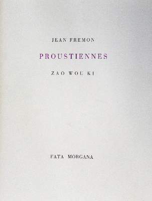Bild Nr.3: 124-4198 Fremon,J.: (Künstlergraphik, Zao Wu-Ki)
