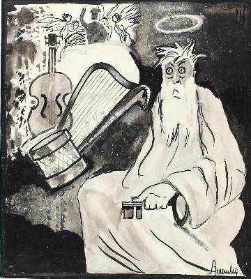 Bild Nr.1: 124-4227 Szeremley, Julius von: (Künstlergraphik, Zeichnung)