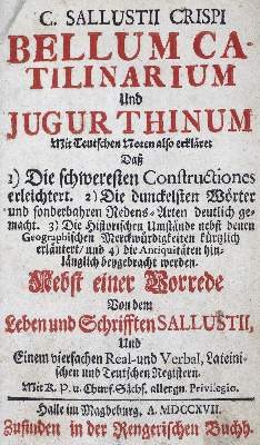 Bild Nr.2: 124-506 Sallust,C.C.: (Militaria)