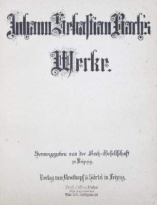 Bild Nr.1: 124-516 Bach,J.S.: (Musik)